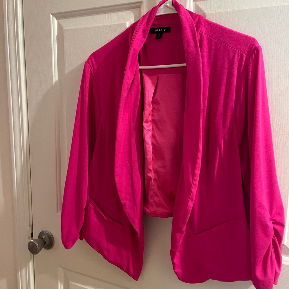 Torrid Pink Blazer